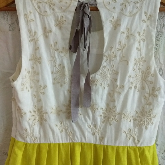 Anthropologie Lemondrop 🍋 linen dress - Picture 5 of 8